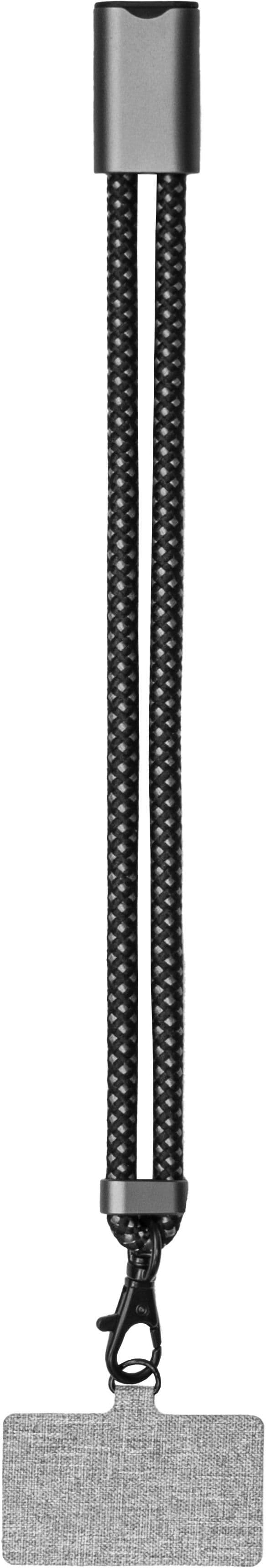BrandCharger câble de charge Lany Wristband | USB-C : Gun métal