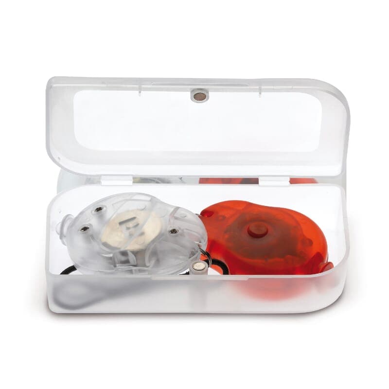 Kit lampes vélo : Transparent