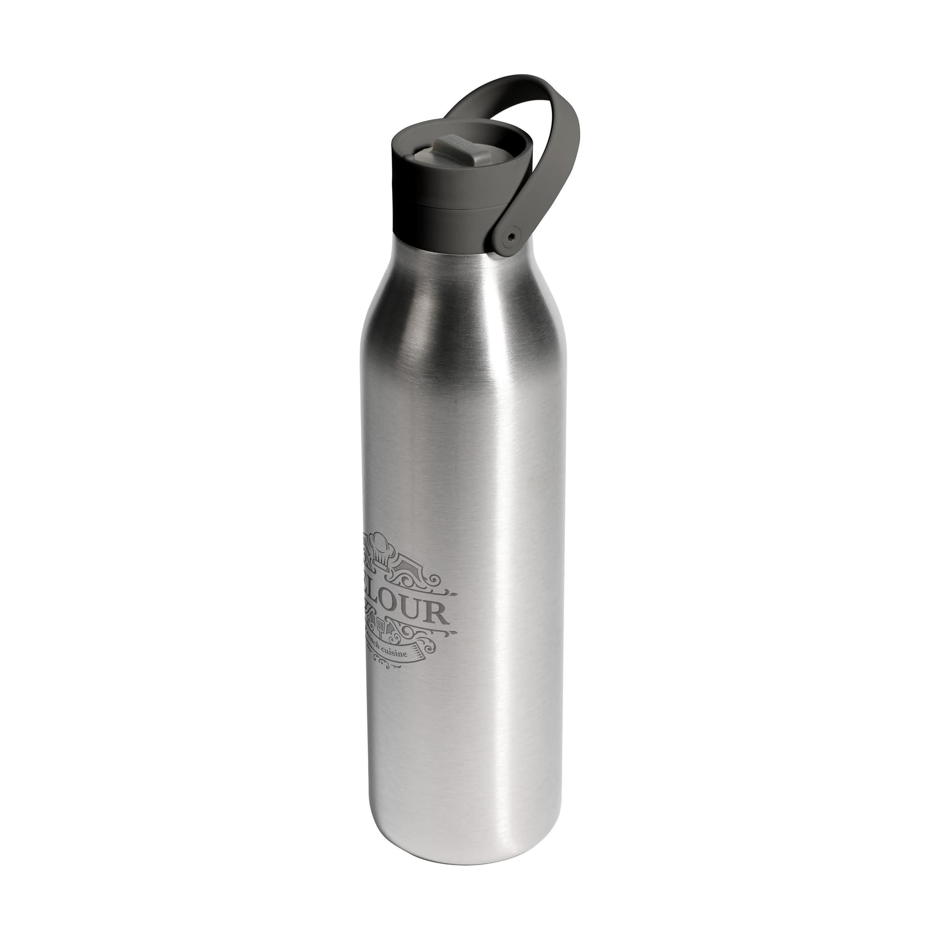 Circular&Co Recycled Stainless Steel Bottle 750 ml : Noir