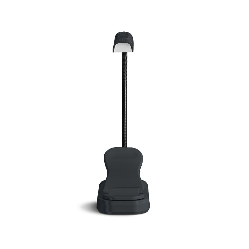 Lampe de lecture à pince LED personnalisée, coloris Gris