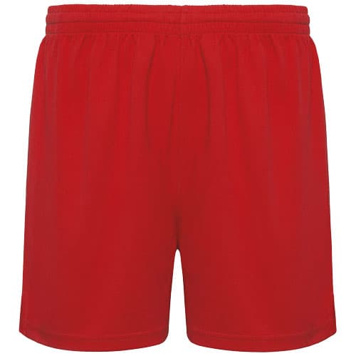 Short de sport 140 g/m² personnalisé, coloris Rouge