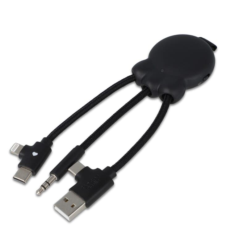 Xoopar OctopusFly Audio Transmitter, coloris Noir