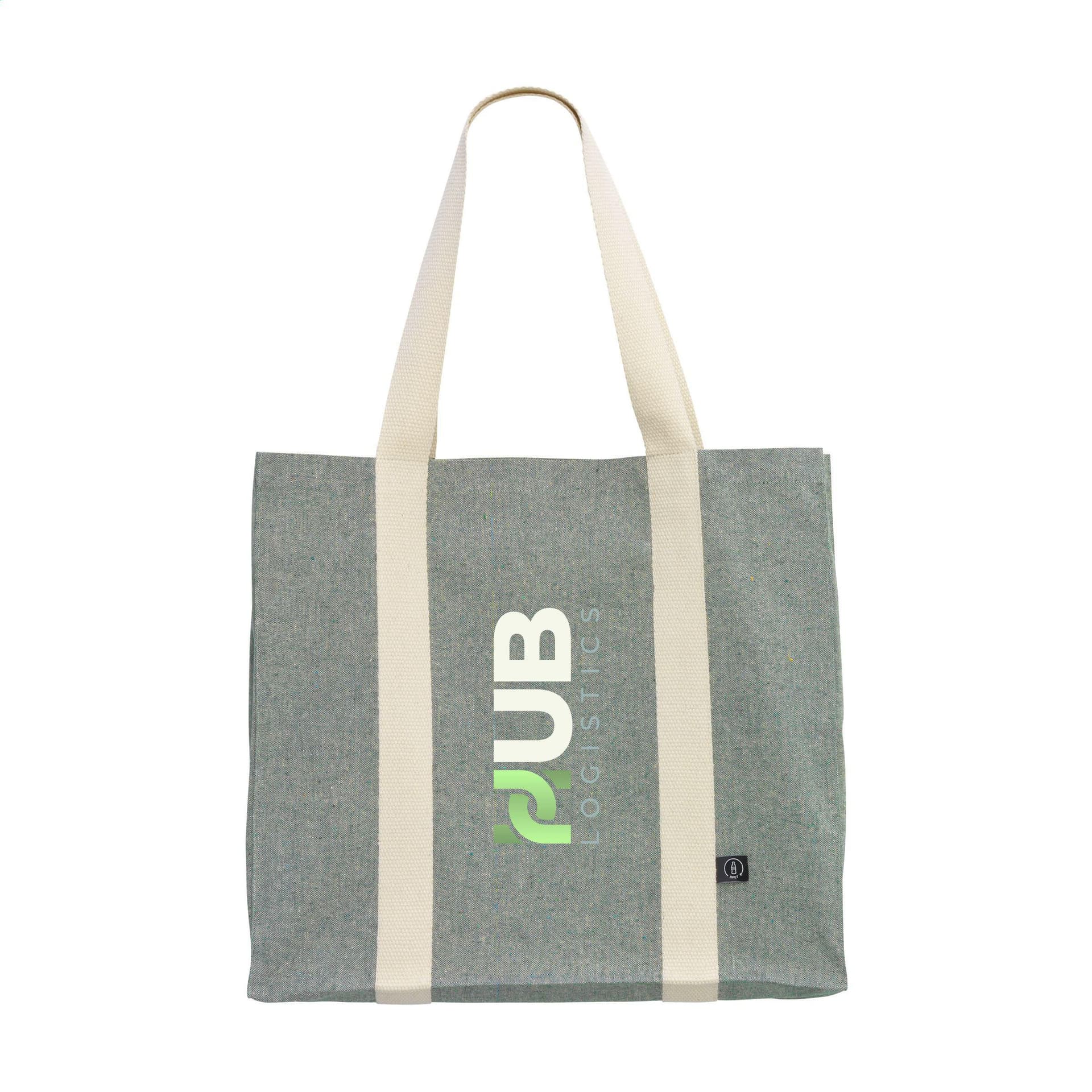Line GRS Recycled Shopper Bag (210 g/m²), coloris Vert
