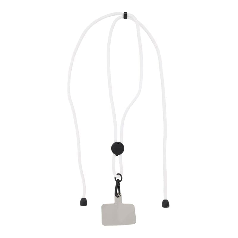 Cordon téléphonique réglable : Blanc