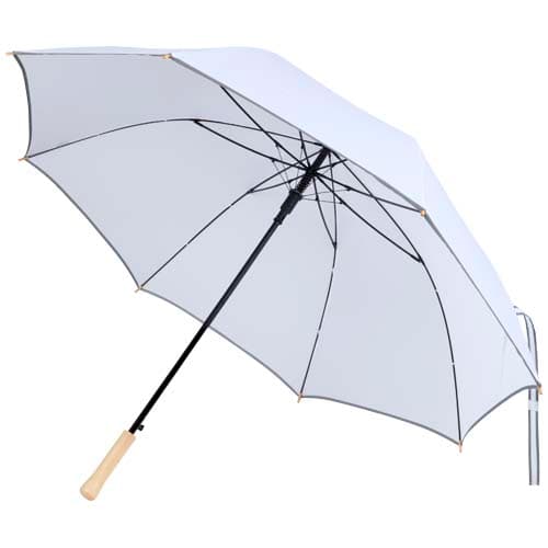 Parapluie 76 cm résistant au vent personnalisé : Blanc