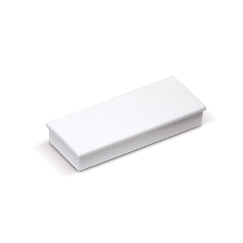 Aimant rectangulaire 5,5 x 2,2 cm personnalisé : Blanc