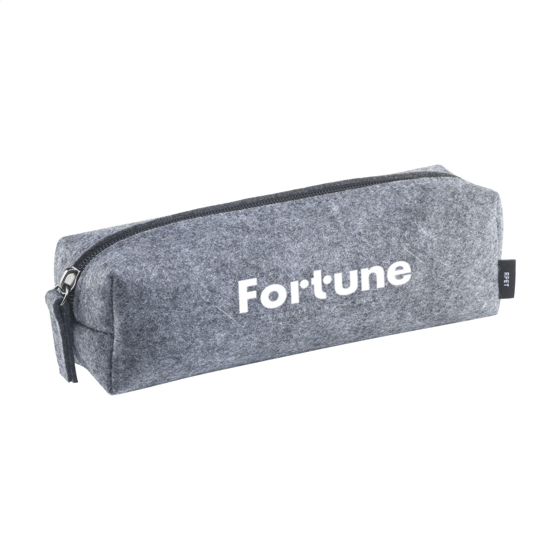 Pencil Case GRS RPET Felt trousse à crayons : Gris