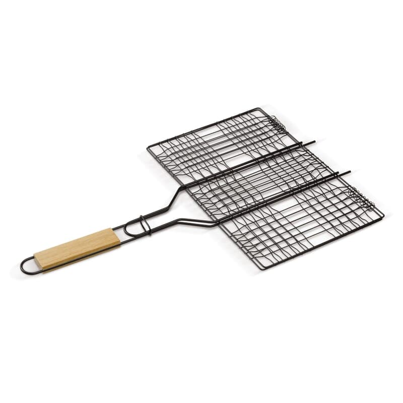Grille de barbecue 53 cm personnalisée, coloris Bois