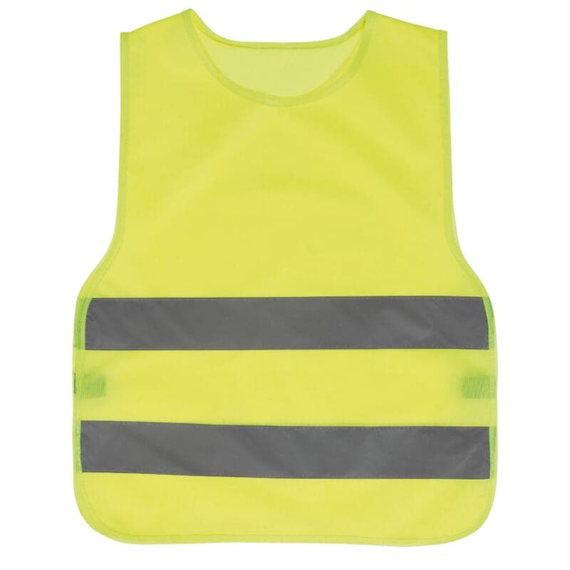Gilet de sécurité enfant : Jaune