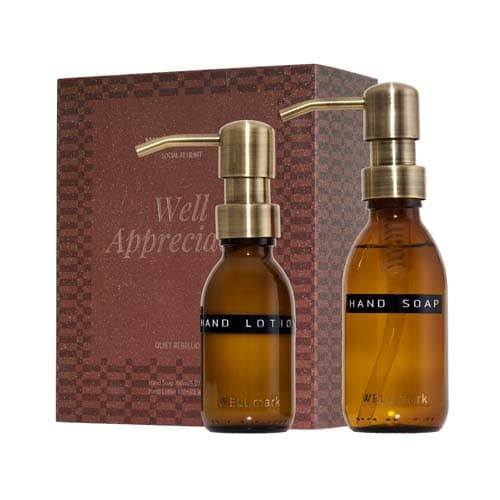 Coffret cadeau de soins pour les mains Quiet Rebellion de Wellmark, coloris Marron