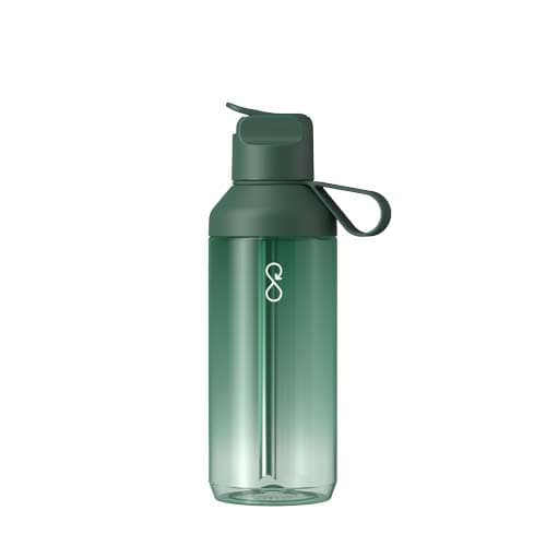 Bouteille Ocean Bottle GO Clear 710 ml personnalisée, coloris Vert forêt