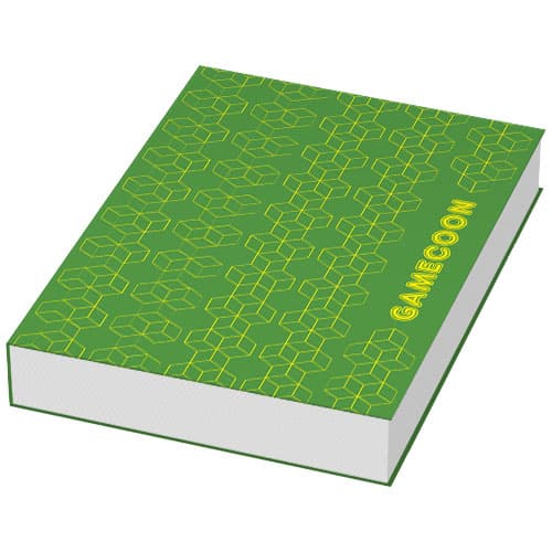 Combo notes adhésives avec couverture souple, coloris Blanc