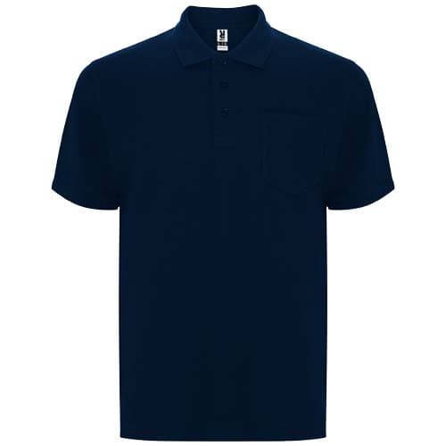 Polo de 220 g/m² Centauro Premium unisexe à manches courtes : Bleu marine