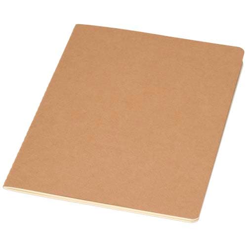 Carnet A5 en kraft avec pages lignées Slyk, coloris Naturel