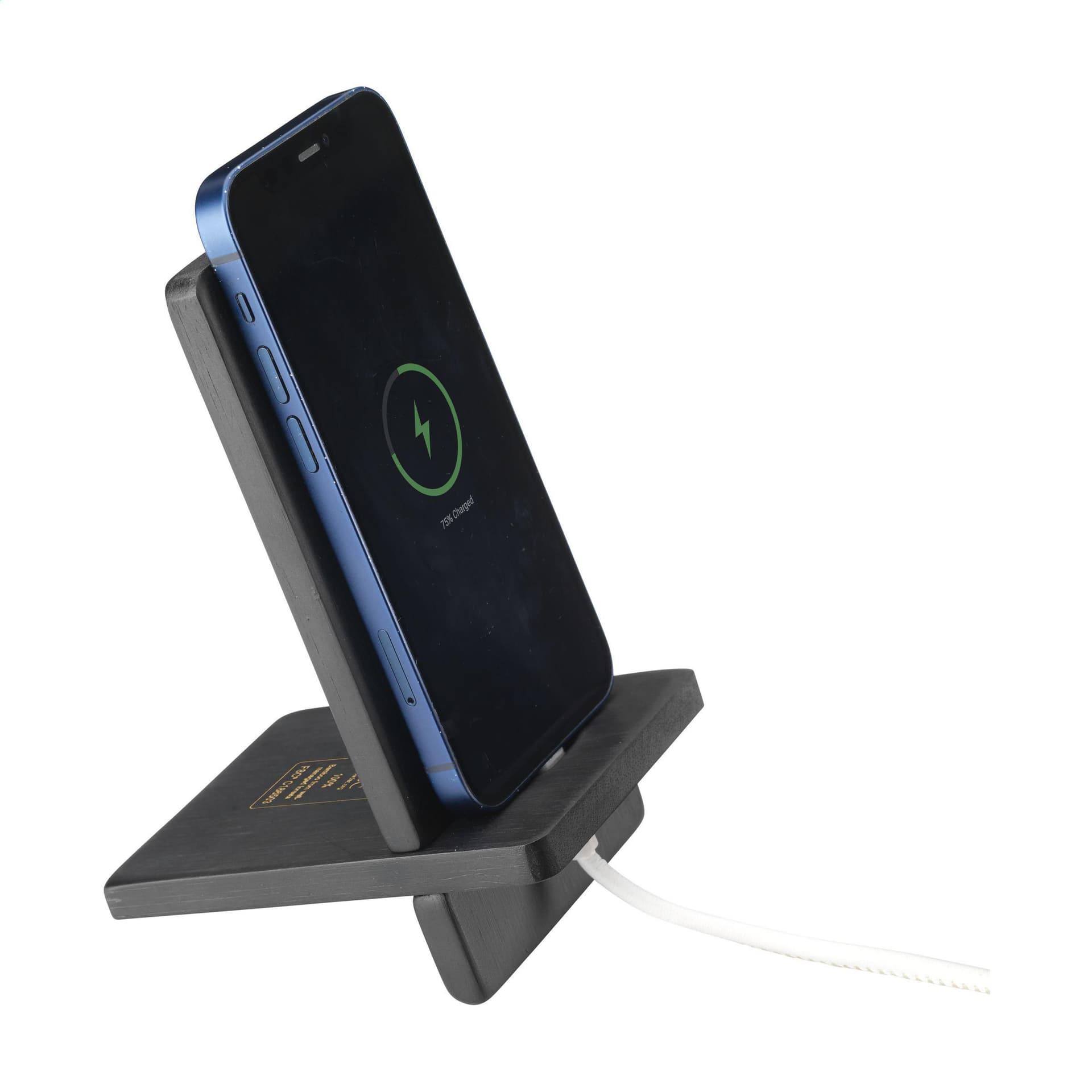 Miyo Bamboo Phone Stand support de téléphone : Noir