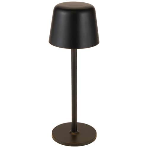 Lampe de table rechargeable et d’intensité réglable Alya avec 3 modes d’éclairage, coloris Noir