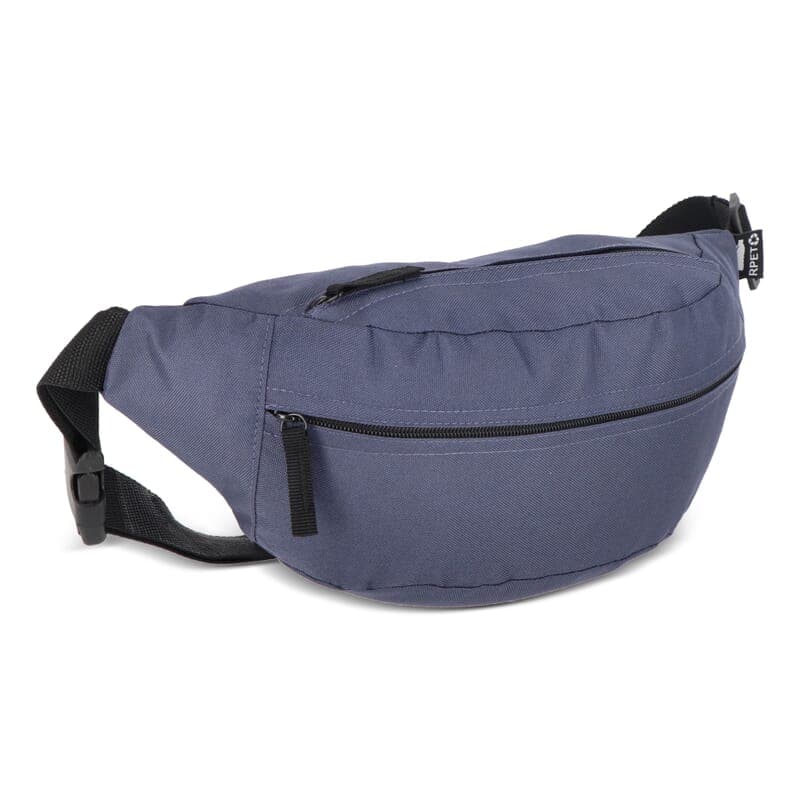Sac à bandoulière R-PET 5L, coloris Bleu foncé