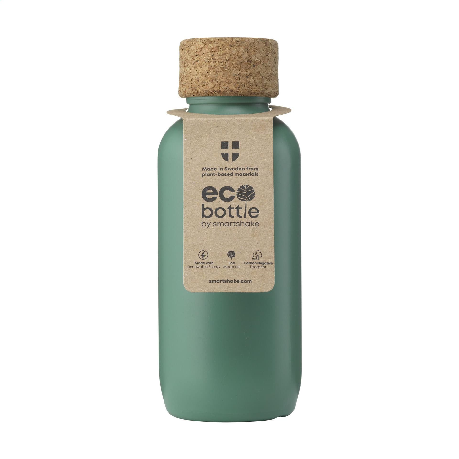 EcoBottle Colour 650 ml d'origine végétale - fabriquée en EU, coloris Vert