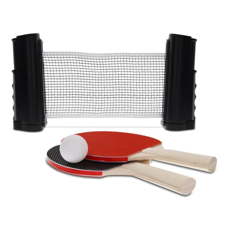 Set de tennis de table pour une table réglementaire : Noir