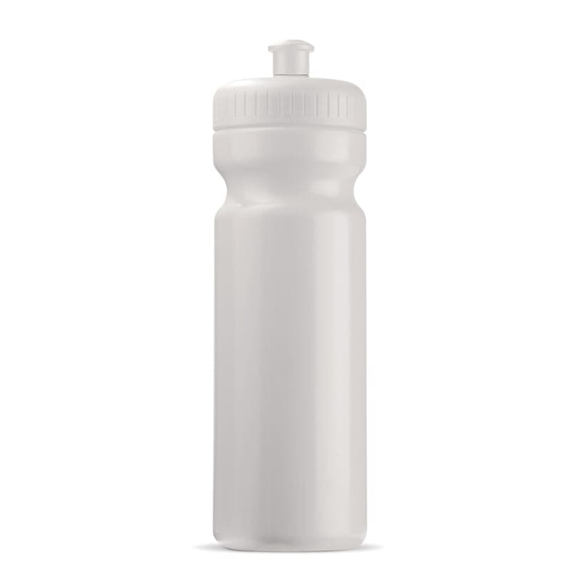 Bidon de sport 750 ml personnalisé : Blanc