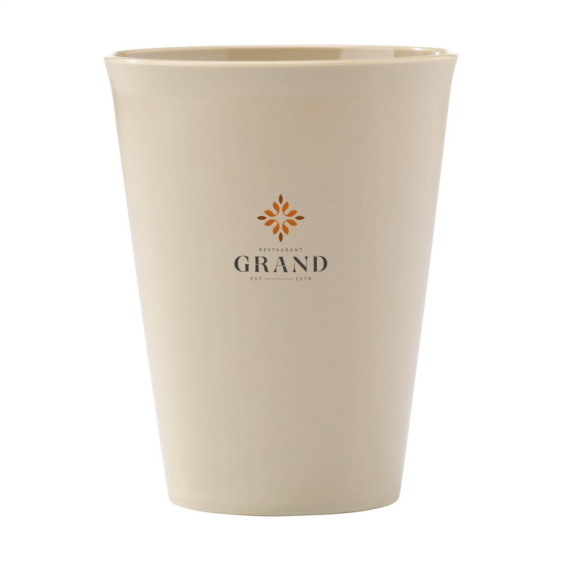 Sugarcane Cup 360 ml tasse, coloris Kaki écru