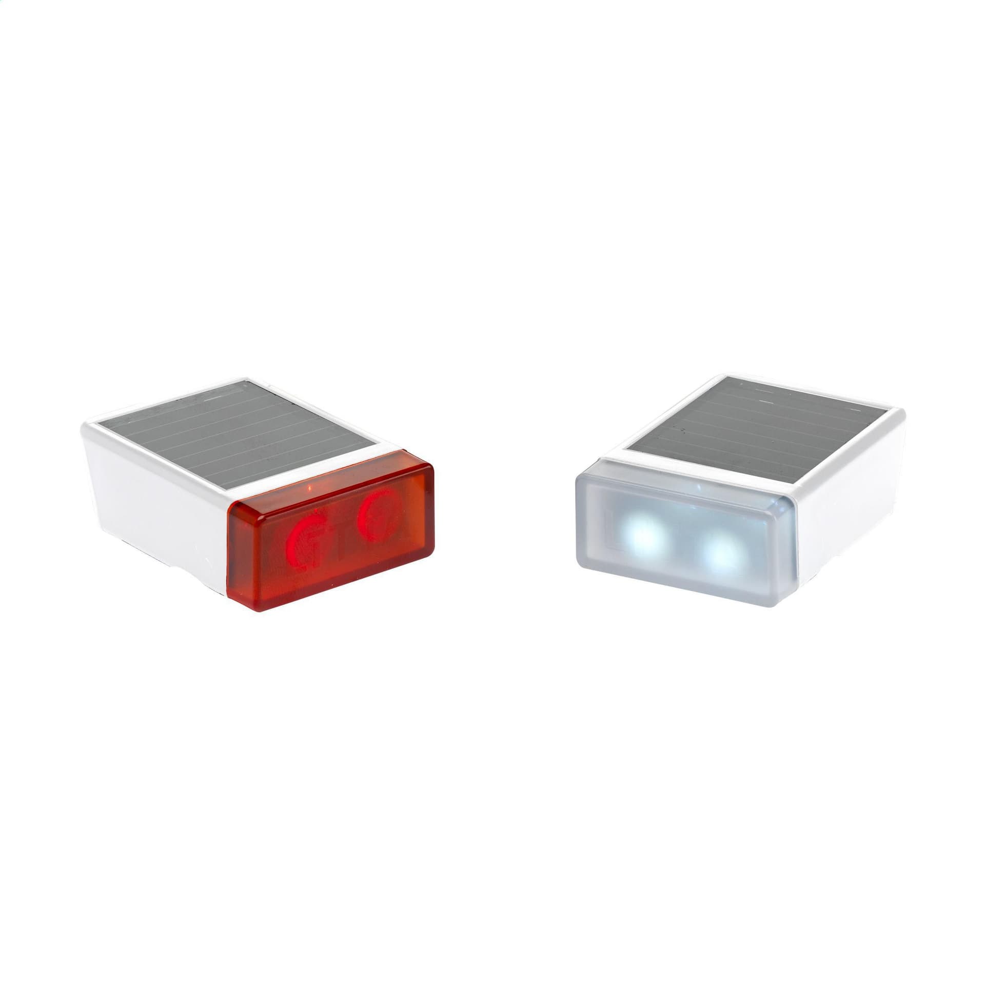 Solar Bikelight lampes de vélo, coloris Blanc