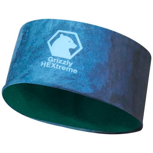 Bandeau sport polaire personnalisé, coloris Vert forêt
