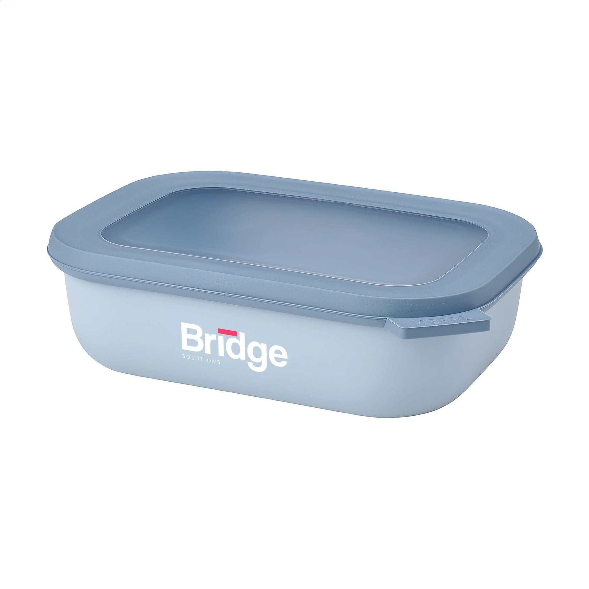 Mepal Cirqula bol rectangulaire multi-usage 1L lunchbox, coloris Bleu nordique