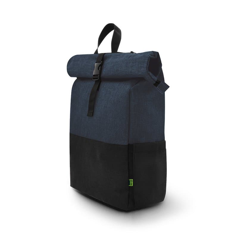 Sac a dos / sac a dos velo en RPET, coloris Bleu