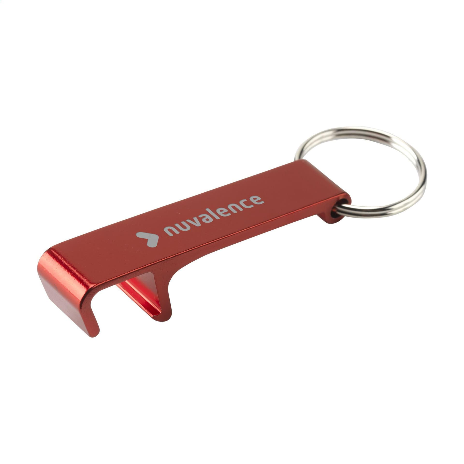 Alu Opener Phone Stand GRS Recycled porte-clés, coloris Rouge