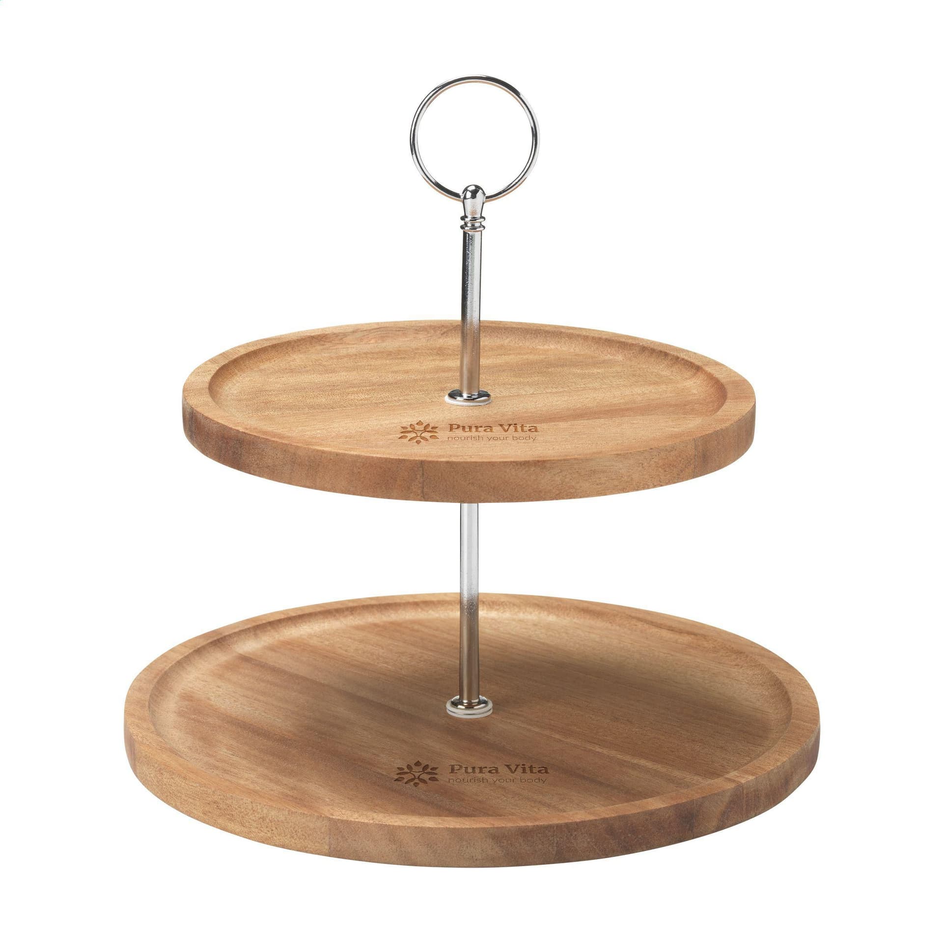 Wooosh Bellamo Duo Tray, coloris Brun bois