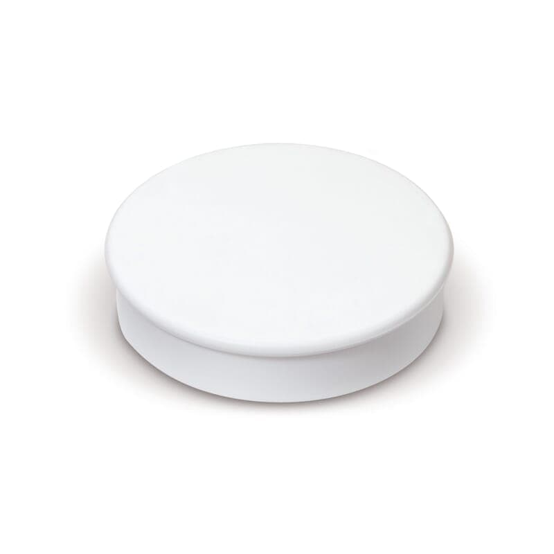 Aimant rond Ø36mm personnalisé : Blanc