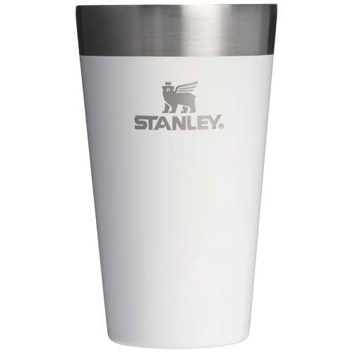 Gobelet en acier inoxydable isolé Stanley Stacking 470 ml : Blanc