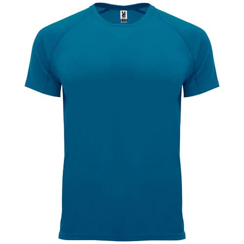 T-shirt polyester homme 135 g/m² personnalisé, coloris Bleu clair de lune