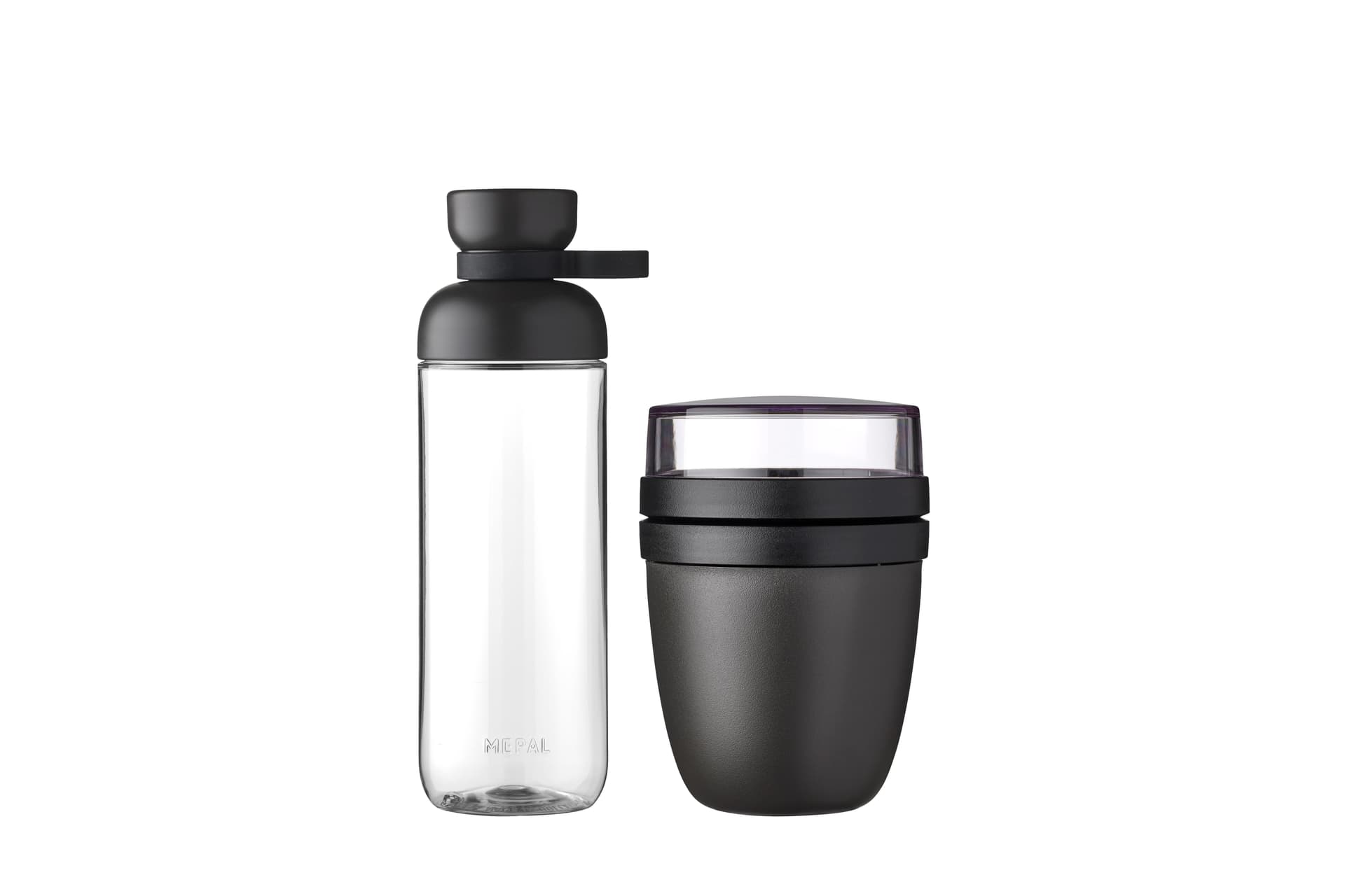 Mepal Lunchset - Lunchpot Vita & Water Bottle Vita : Noir