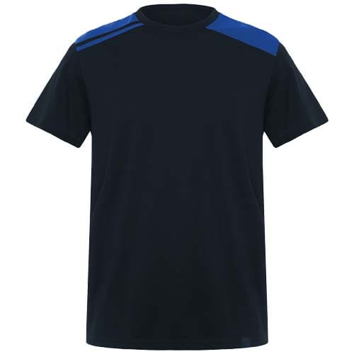 T-shirt à manches courtes pour homme Expedition de 160 g/m2 : Bleu marine / Bleu royal