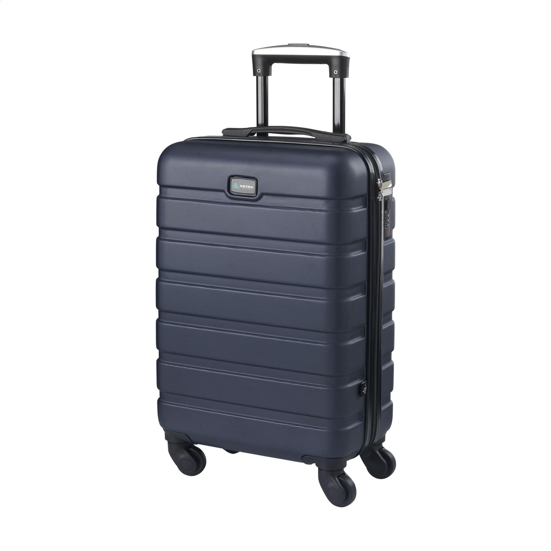 Amsterdam Trolley GRS Recycled ABS, coloris Bleu