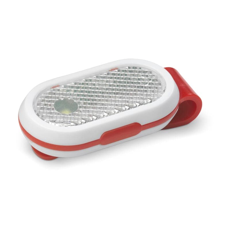 Lampe à clipser, coloris Rouge / Blanc