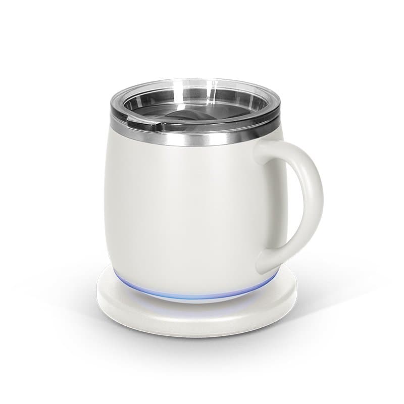 Tasse mug chauffante sur USB : Blanc