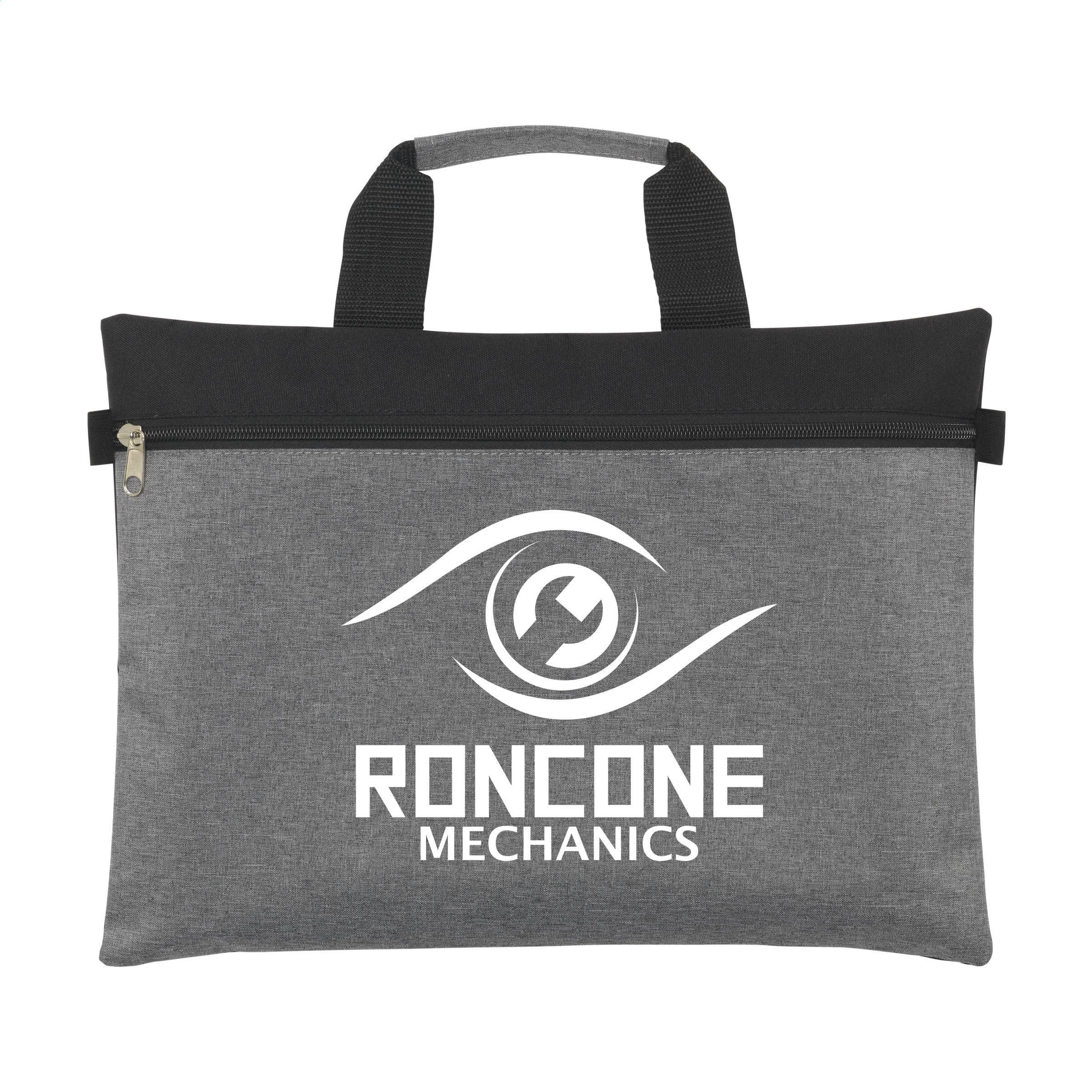 Sac à documents 28x38 cm personnalisé : Gris