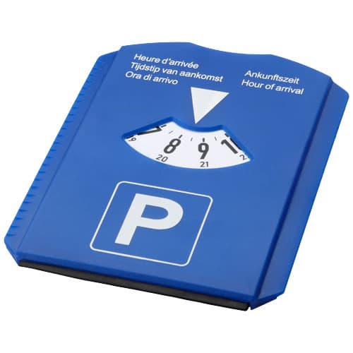 Disque de stationnement 5 en 1 personnalisé : Bleu