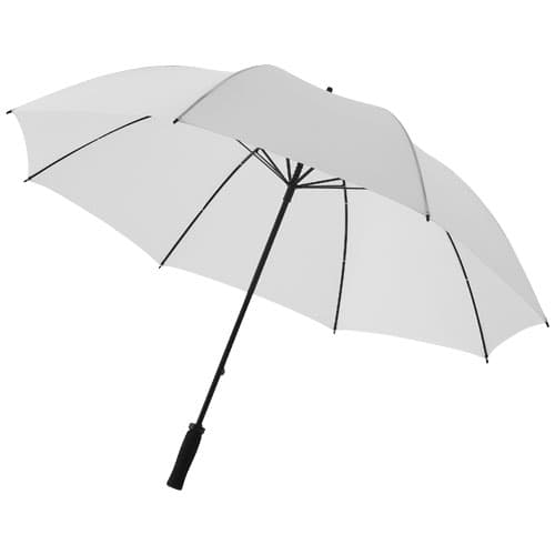 Parapluie golf 30 pouces poignée mousse personnalisé : Blanc