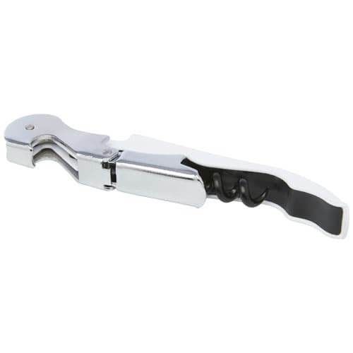 Sommelier tire-bouchon 12 cm personnalisé : Blanc