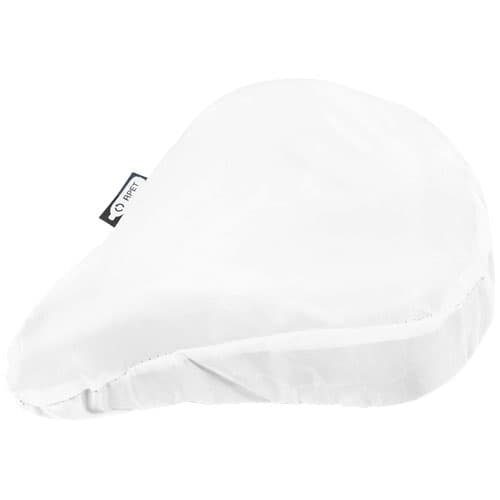 Housse de selle de vélo personnalisée : Blanc