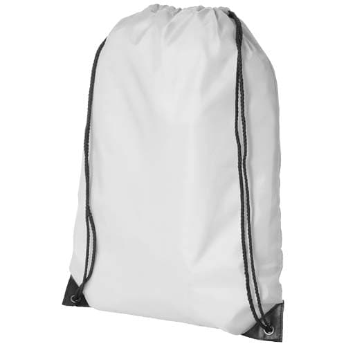 Sac à dos ficelle 5L personnalisé : Blanc