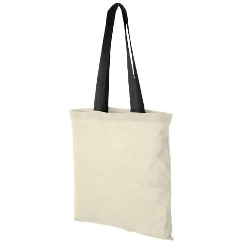 Sac coton 7 L personnalisé : Naturel / Noir