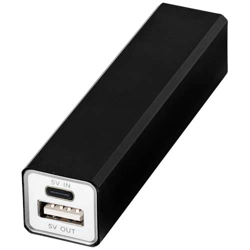 Batterie de secours 2200 mAh personnalisée : Noir