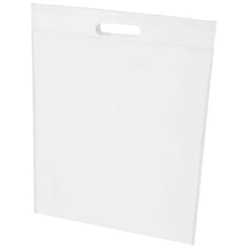 Sac shopping RPET 5 L personnalisé : Blanc