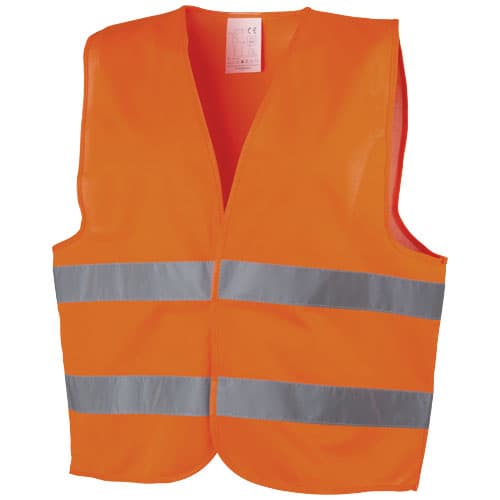 Gilet de sécurité XL personnalisé : Orange