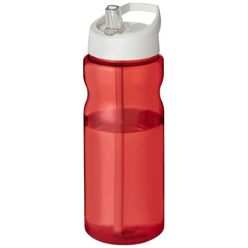 Gourde de sport 650 ml personnalisée : Rouge / Blanc